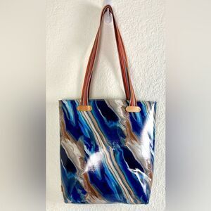 Consuela Everyday Tote Blue Swirl Retired